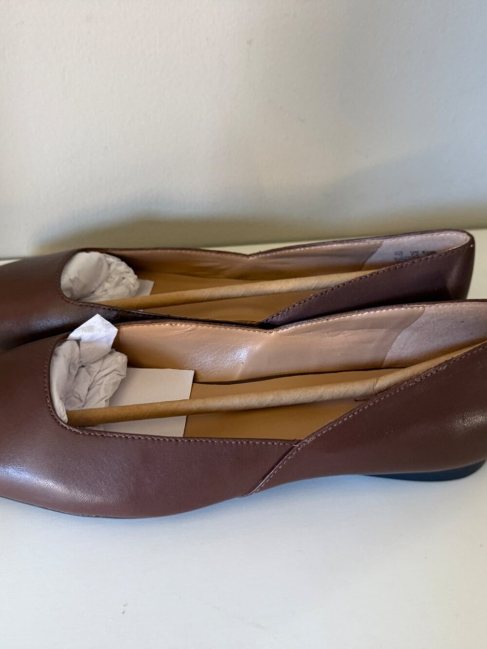 Naturalizer Women's Cody Ballet Flat Cocoa Brown Leather 7 M - Picture 4 of 5